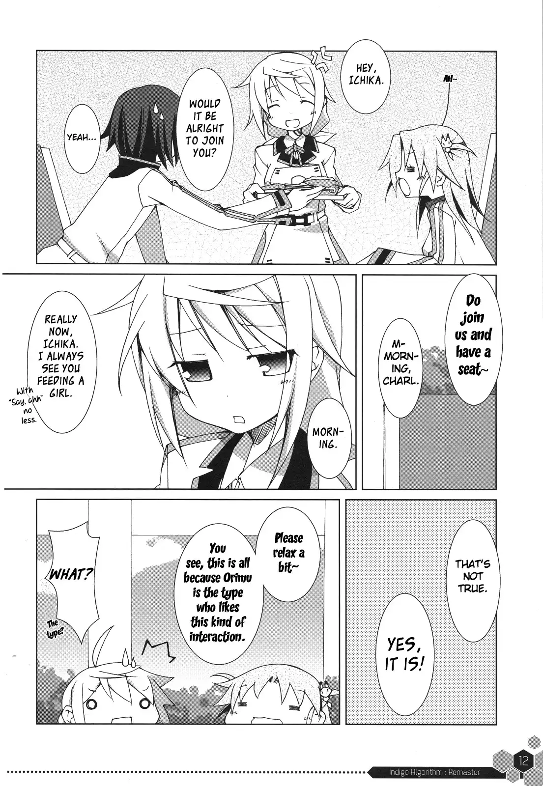 Infinite Stratos - Indigo Algorithm:REMASTER ~ Quantum Mechanics Rainbow (Doujinshi) Chapter 0 11